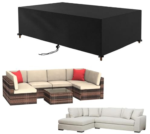 Gartenmöbel Schutzhülle Schutzhülle Gartenmöbel Winterfest 95x95x90cm Abdeckplane Gartentisch Schneeschutz UV Beständige Plane Mobel Abdeckung Gartentisch Abdeckung-Abdeckungen Für Gartenmöbel