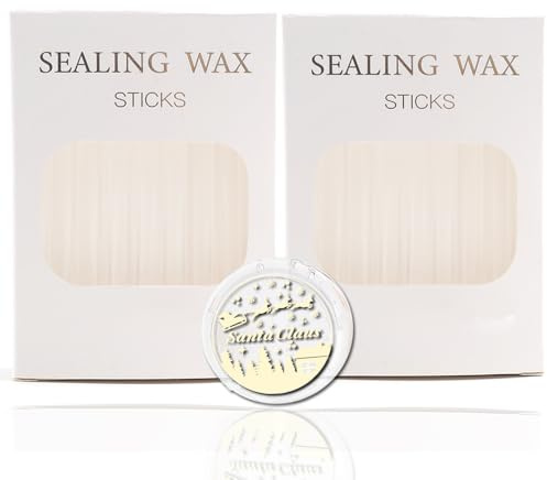 YOLAKIS 40 barras de sellado de cera transparentes para sellos de cera, ideales para bodas, tarjetas de Navidad, sobres, correo de caracol, decoración de sellos de cera (40 unidades de color