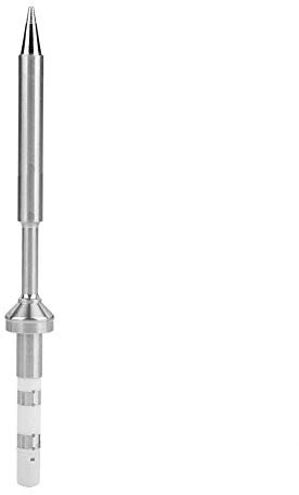 EVGATSAUTO 7 Lötspitzen Set für TS100 Lötkolben, Edelstahl Mini Ersatzspitzen, Schnellaufheizend