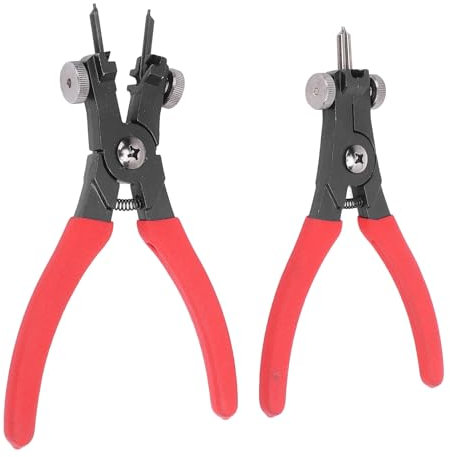 Snap Ring Pliers, Precise Jaw Adjustable Internal External Circlip Pliers for Snap Ring Retaining Remover
