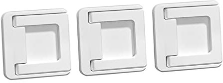 DOITOOL 3pcs Sliding Window Lock Boy Girl Safety Lock for Home Easy No-Drill Installation Prevents Falls and Burglary for Windows and Sliding Doors