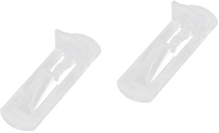 VILLFUL 60 Stück Kunststoff Laminatklammern, Bücherregalstifte, Regalstützstifte, Schrankregalstifte, Regalhalter, Regalklammern, Regalstifte, Schrankklammern Für Regale, Stifte Für
