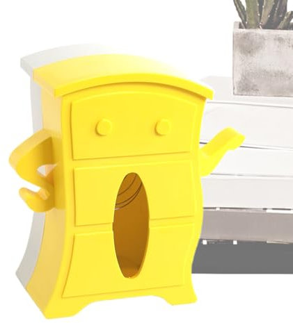 Euyehn Porta carta velina, dispenser decorativo per fazzoletti, dispenser per tovaglioli con molla, scatola portaoggetti per tavolo, comò camera da letto, soggiorno, comodino