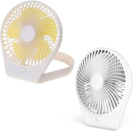Montesy Ventilateur de table avec rotation à 180 ° et batterie USB