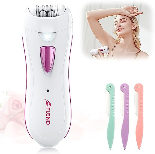 Epilierer Damen, Gesichtshaarentferner für Frauen mit LED-Licht Schmerzfrei Elektrischer Epilierer für Frauen, Gesicht, Körper, Achselhöhle, Bikini, Bein