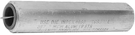 Burndy YDS321RL Unisplice Tension Single-Sleeve, 336.4 ACSR, 336.4 AAC and 350 AAC Conductor Size, 18-1/4 Length