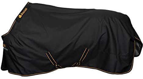 Bucas Irish Turnout Light 50g Classic 1200D - Pony - Black/Gold, Größe:85