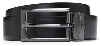 HUGO Herren Elvio-U Gürtel, per pack Schwarz (Black 002),80