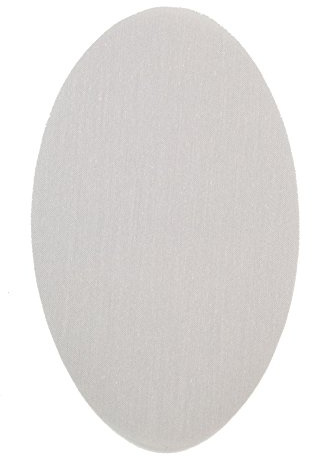 Haberdashery Online 6 Patches zum aufbügeln Farbe Hellgrau. Bügeleisen Reparatursatz 16 x 10 cm. RP20