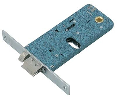 Art. 888 ELETTROSERRATURA PER FASCE 12V - 15 W a.c. scrocco reversibile Cilindro ovale non incluso - E - 80 - Mano - Ambidestra
