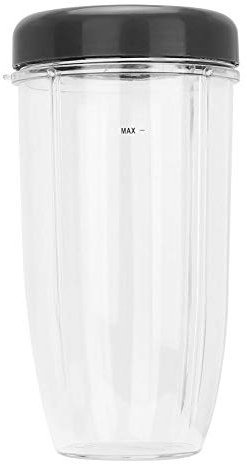 Nikou Blender Part Cups Replacement Kit, 32Oz Cup And Lid Blender Parts Kit Clear Juicer Cups Mugs Juicer Mixer for 900W Blender Accessory Replacement