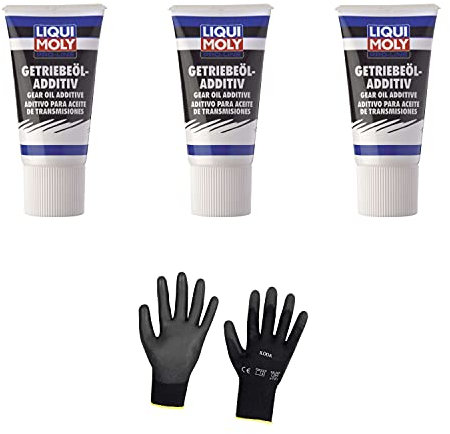 Iloda 3xOriginal Liqui Moly 150ml Pro-Line Getriebeöl Gear Oil Additiv 5198 Schutzhandschuhe