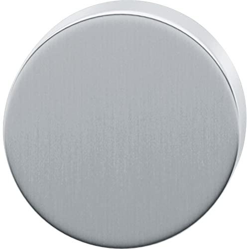 Marchesi Blindrosette Edelstahl mit Kunststoff Unterkonstruktion - Rosette ø 52x10mm, 2 Stück