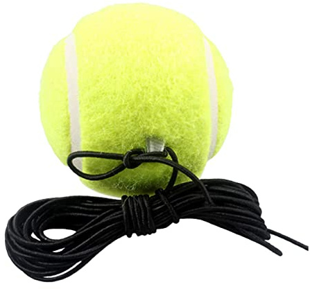 Baoblaze Tennis Ball with String, Tennis Training Ball with String Tennis Equipment for Replacement Self Practice Wall Player