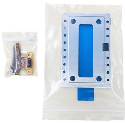 kkiuop Hard Drive Caddy für Dell 5404/5414 2,5 Zoll SSD/HDD Festplatten-Caddy mit SATA Halterung in Silberfarben aus Polyurethan