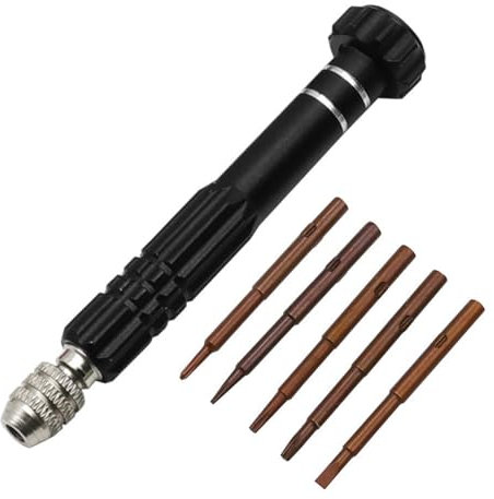 P2 Pentalobe PH000 Phillips T5 T6 Torx-Schraubendreher-Bits Set mit Griff für Handy, Laptop, Brillenreparatur-Werkzeug-Set