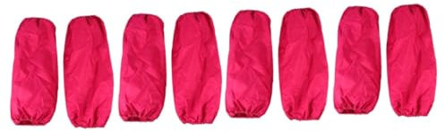 Gatuida 4 Paare Ärmelabdeckung küchenhelfee Kitchen Helper Oil-Resistant arm Protectors Unterarmschutz Armstulpen Geschirrspülen schützend schürze ölbeständiger Überzug Ärmelschutz Rosy