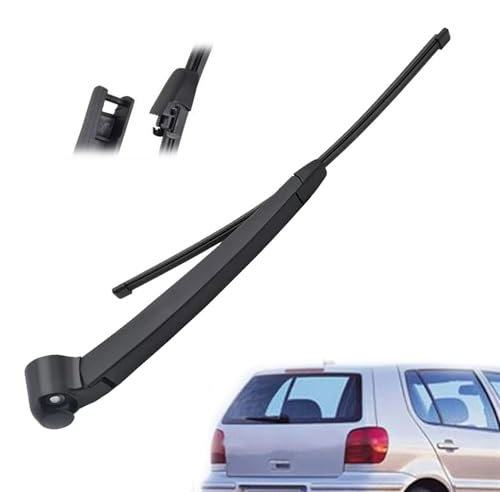 WOHOOD 11-Zoll-Heckscheibenwischerblatt- Und -arm-Set Für V&w Für Polo 6N 6KV 1994-2002, Windschutzscheibe, Heckklappe, Fenster, Regenbürste Zubehör