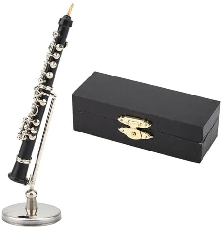 Ornamente Für Musikinstrumente Mini Oboe Klarinette Modell Musikinstrument Desktop Ornamente Display Home Dekoration(A1)
