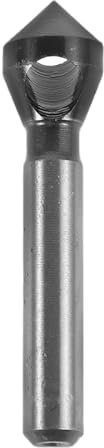 SHINEOFI Broca Avellanada Hss 2-5mm para Metal y Plástico, Herramienta de Chaflán de 90°, Desbarbado Salida Interna de Virutas