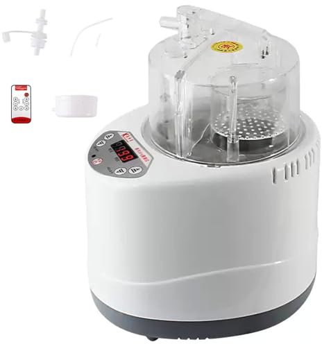 Pentola per sauna a vapore da 2000 W, macchina per fumigazione portatile da 4 litri, con telecomando, temperatura regolabile, anti-scottatura, pentola per sauna a vapore per la casa, per spa domestica