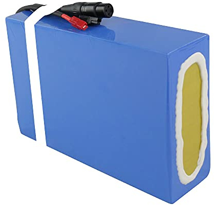 Batería de Litio para Bicicleta Eléctrica y Patinete Eléctrico 36V 48V 60V Batería E-Bike de Largo Alcance para Motores 250W-2000W, Entrega en 3-5 días (48V 20Ah 0-2000W/ XT60/Grade A Cell)