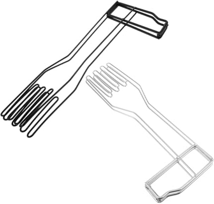 GARVALON 2pcs Glove Hanger Dryer Stand Kitchen Gloves Drying Rack 14.34x5.11x0.79in Stainless Steel Drying Kitchen Utensils Drain Storage