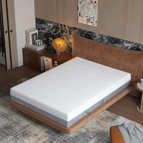 Novilla Matratze 140x200 cm mit Gel-Memory-Schaum, H3 & H4, 25cm Hoch