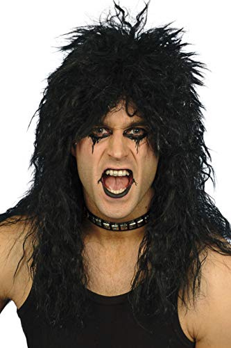 Smiffys Rockerperücke Rocker Alice Cooper Rambo Perücke
