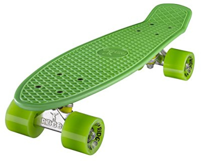 Ridge Skateboards 22 Original Mini Cruiser Skate 55cm Skateboard Planche a Roulettes Complète en 90 couleurs