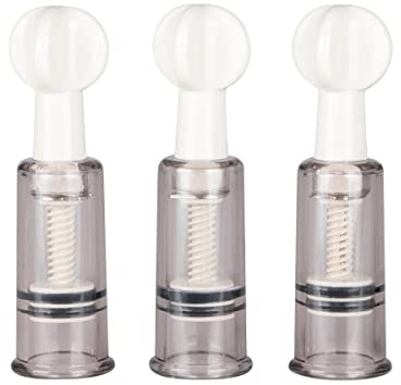 Easytoys Fetish - 3-teiliges Set Nippel- und Klitorissauger