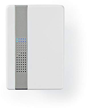 NEDIS DOORB223CWT Wireless Doorbell Set | Mains Powered | 80 dB | Signal range: 300 m | IP44 | Adjustable volume | 36 Melodies | 1 Receiver | White