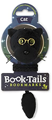 Boksvansar bokmärke – svart katt