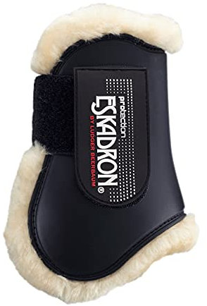 Eskadron 2er Set Gamaschen Protection Boots Fauxfur Compact hinten, Farbe:Navy