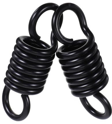 YARNOW 2 Pezzi Molle Sospensione Pesanti per Altalena e Amaca Inossidabile Resistente con Design Chiuso Antiscivolo per Sedie Sospese e Panieri Capacità Elevata per Esterno