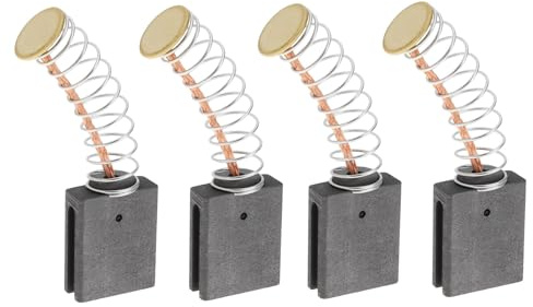 OTOTEC 4 Escobillas de Carbón con Función de Parada Automática de 5 X 12,3 X 16 Mm Compatible con Kinzo 25C2210 El Taladro Percutor.