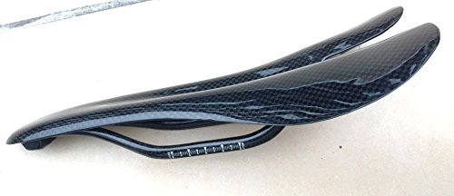 Voll 3K Carbon Fiber Sattel Rennrad Sportsattel MTB Fahrradsattel Trekk 94g (Glossy)