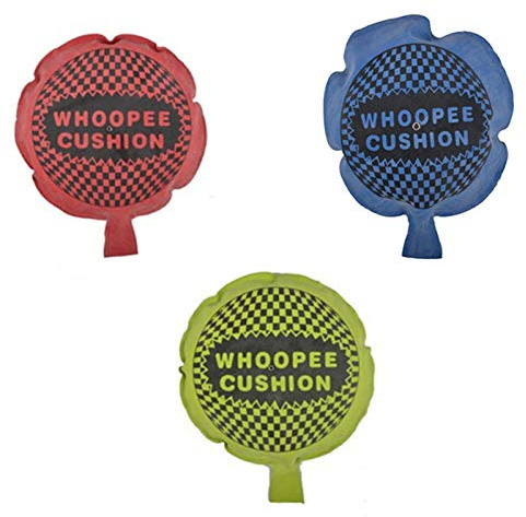 Hamaio Whoopee Cushion, Cuscino Scoreggia in Spugna, Cuscino Whoopee per Fare Scherzo, 4 Taglie Fornite, Colore Casuale