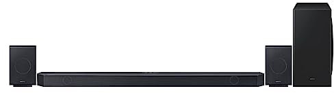 Samsung Q930C Soundbar Speaker (2023) - 17 Speaker Home Sound System With Adaptive Sound, Wireless Dolby Atmos And Wireless Subwoofer, Alexa Built In, Smart Surround Sound, Bluetooth, WiFi & Airplay