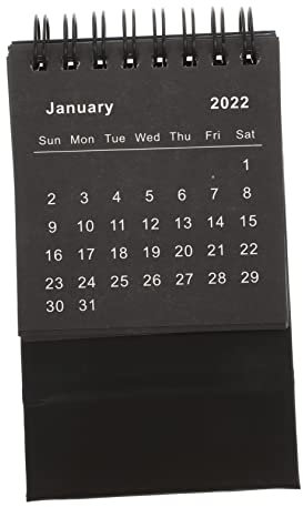 Ciieeo 1stück Schreibtischkalender Stilvoller Tischkalender Für Büro Zuhause Kompakter Kalender Zur Terminplanung Selbststehend Und Modern Perfektes Für Freunde Familie