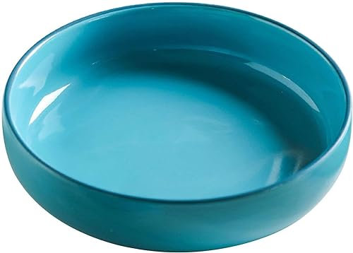ENESEA Ramen bowl,salad bowl,fruit bowl,ramen bowl,large serving bowls,Extra Large Ceramic,2000ml,Pasta Salad Bowl Large Serving Bowl Colorful,Microwave Bowl Oven Safe-blue-25cm,10