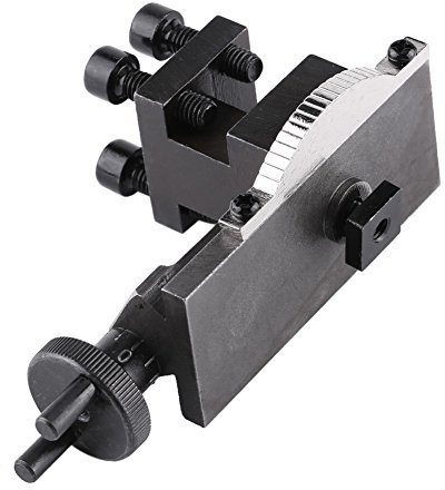 Mini-Drehmaschine Werkzeughalter Drehmaschine für SIEG C0, Mini Micro Slide Unimat 3 Zubehör Drehwinkel-Werkzeugpfosten Elektrowerkzeuge für SIEG C0 Mini-Drehmaschine