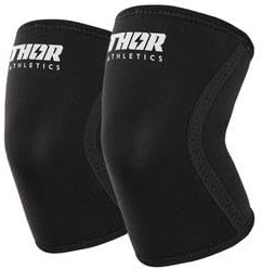 Thor Athletics Ginocchiera, Ginocchio Fascia in Neoprene da 7 mm per Sollevamento Pesi, Powerlifting, Bodybuilding, Crossfit