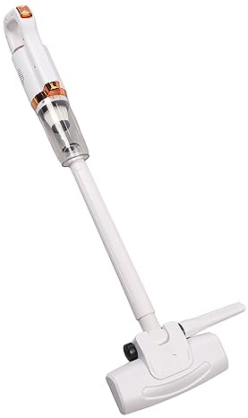 TOPINCN Tragbarer 8500-Pa-Akku-Staubsauger, 500 Ml, Leistungsstarke Stabstaubsauger, Elektrische Besen, Zuhause, Auto, Dual-Use-Sammelbecher-Kehrmaschine (White)
