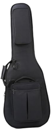 Generic Weiche Gitarrentasche, Professionelle, Dick Gepolsterte Tasche Aus Oxford Stoff für E Gitarre