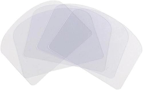 5Pcs Transparent Cake Cream Scraper Icing Smoother Flexible Plastic Cake Scraper Smoother For Bakery Pastry Cake Decoration Kitchen Diy Baking Tool