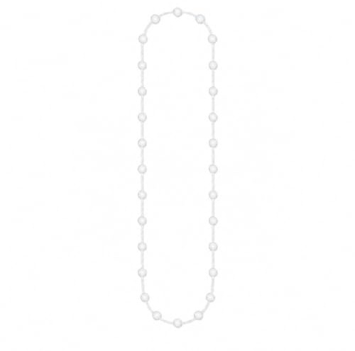 KLEMMFLEX Ändlös kedja för rullgardin med kedjedrag, ersättning kontrollkedja, rullgardinslängd: 150 cm, färg: vit, 4,5 x 12 mm, kedja för persienn, romersk persienn, lamellgardin, dubbel rullgardin