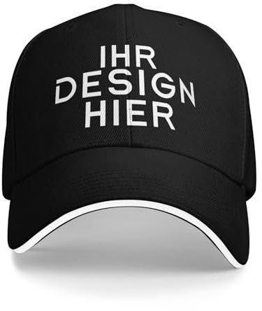 Tingwei personalisiert Cap personalisierte Basecap personalisierte Baseballkappe personalisiertes Cap mit Foto/Logo/Text Cap selbst gestalten Trucker-Caps für Männer & Frauen in großen Mengen