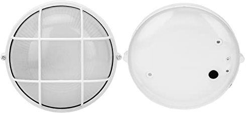 SEAFRONT Kit Lampada a Prova di Sauna, a Prova di Esplosione, Lampada a Parete Rotonda Sauna con Filo E27, Design Facile da Usare, Resistenza Ad Alta Temperatura e umidità, Dedicata Alla