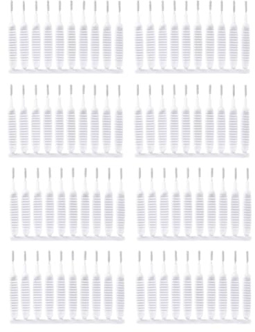 Pqahffowr Lot de 400 brosses de nettoyage anti-encrassement pour pommeau de douche à petit trou